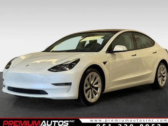 TESLA MODEL 3 2022 5YJ3E1EA2NF297612 image